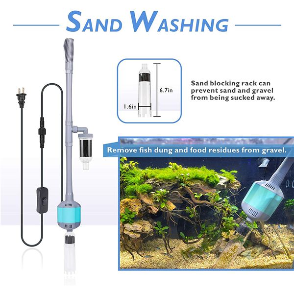 5 in 1 Fish Tank Cleaning Kit Landscaping Cleaning Tool Set Aquarium T –  KOL PET